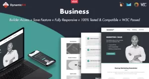 Business - Responsive Email + Online Builder