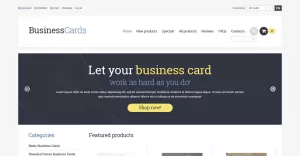 Business & Services ZenCart Template - TemplateMonster