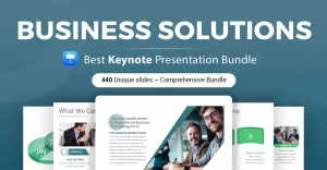 Business Solutions - 2 In 1 - Keynote template