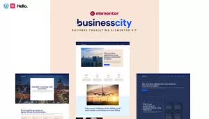 Businesscity - Business Consulting Elementor Template Kit