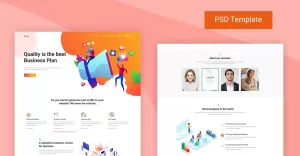 Busis - Business PSD Template