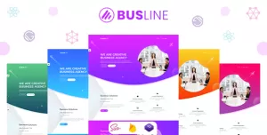 BusLine - Gatsby React Business Landing Page