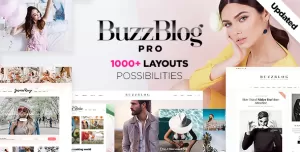 Buzz - Personal & Lifestyle WordPress Blog Theme