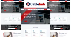 Cablehub - Internet, Cable TV And Broadband Provider HTML5 Template