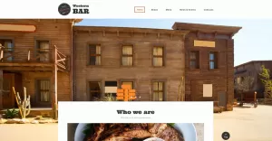 Cafe and Restaurant Responsive Website Template