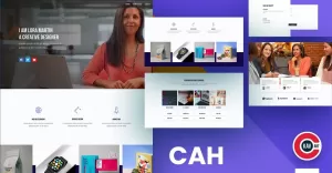 CAH - Personal Portfolio Elementor Kit - TemplateMonster