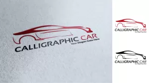 Calligraphic - Car Logo - Logos & Graphics
