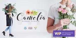 Camelia  A Floral Studio Florist WordPress Theme