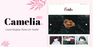 Camelia  Responsive Blogging Tumblr Theme