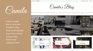 Camila - WordPress Blog Theme