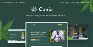 Cania - Marijuana Medical WordPress