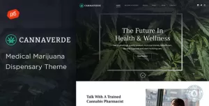 Cannaverde - Medical Marijuana Dispensary Theme