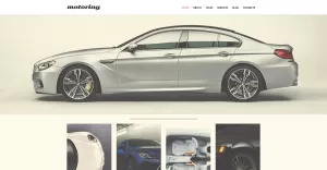 Car Club Responsive Website Template - TemplateMonster