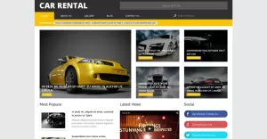 Car Rental WordPress Theme