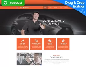Car Repair MotoCMS Website Template