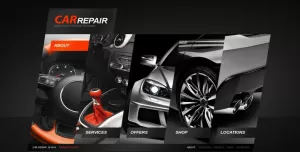 Car Repair Services - Auto Mechanic HTML Website Template ...