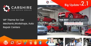 Car Shire  Auto Mechanic & Repair WordPress Theme