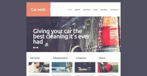 Car Wash Joomla Template