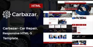 Carbazar - Auto Mechanic & Car Repair HTML5 Template.