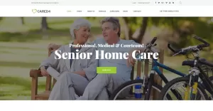 Cared4 - Senior Care WordPress Theme - TemplateMonster