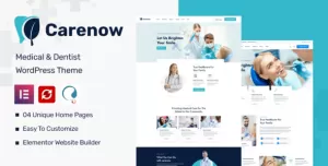 Carenow – Medical & Dentis XD Template