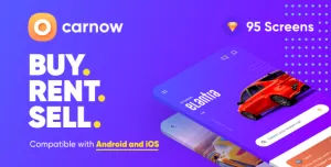 Carnow - New car, Used car and Sell Car Mobile UI Kit for sketch App