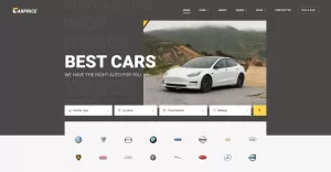 Carprice - Automobile Dealership Website Template