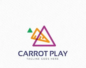 Carrot Play Logo Template