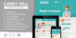 Carry Hill School - Education Wordpress Theme