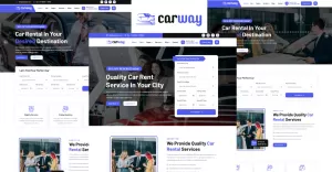 Carway - Car Rental HTML5 Template