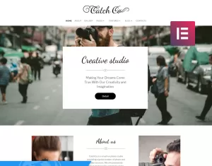 Catch Co - Photo Studio Multipurpose Creative WordPress Elementor Theme