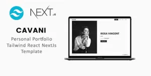 Cavani  Tailwind NextJs Personal Portfolio Template