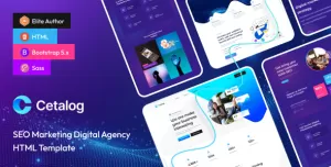 Cetalog - Marketing & SEO Agency HTML Template