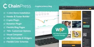 ChainPress  Financial WordPress Business Blog Theme