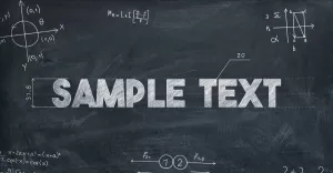 Chalkboard Math Logo - After Effects Templates