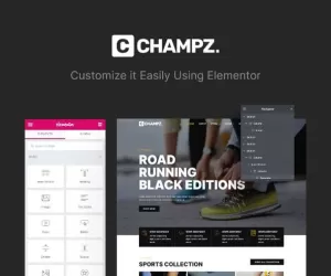 Champz - Sneakers & Sports Apparel Online Store Template Kit