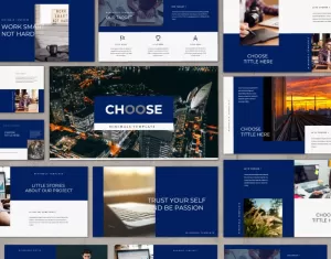 Chaos Business Creative PowerPoint template - TemplateMonster