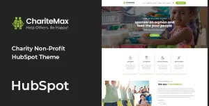 ChariteMax - Charity NonProfit HubSpot Theme