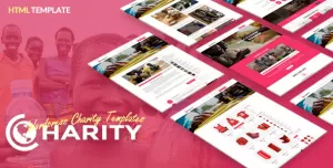 Charity HTML - Responsive Website Template