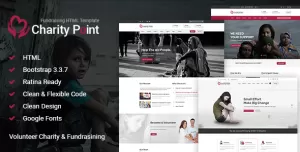 Charity Point - Charity & Fund Raising HTML Template