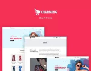 Charming - Fashion eCommerce Shopify Theme - TemplateMonster