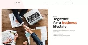 Checkiz - Business Marketing WordPress Elementor Theme
