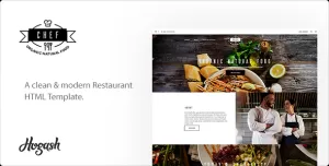 Chef  Restaurant HTML Template