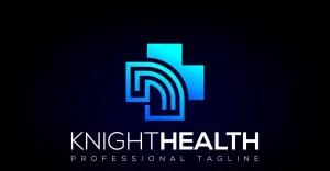 Chess Knight Medical Health Logo