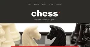 Chess Responsive WordPress Theme