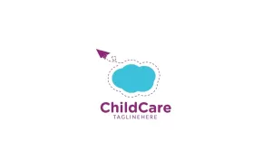 Child Baby care Logo Template