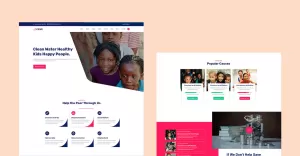 Child - NonProfit Charity PSD Template - TemplateMonster