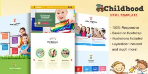 Childhood - Children/Daycare HTML Template