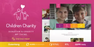 Children Charity - Nonprofit & NGO WordPress Theme