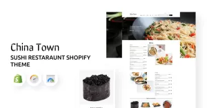 China Town - Sushi Restaraunt Shopify Theme - TemplateMonster